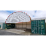 Chery Industrial Greatbear Half Panel with Frame for 40′ × 40′ × 15′ Container Shelter (22 oz PVC)