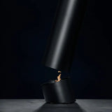 HearthArtSinn Bioethanol High-end Simple Column Real Flame Hanging Fireplaces