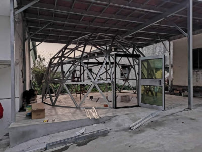 Domespaces GD Series Geodesic Glass Domes Customized Living