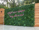 Designer Plants USA Luxury Green Tropics Artificial Living Wall 40x40 Commercial Grade