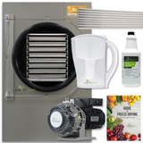 Harvest Right Large Pharmaceutical Pro Freeze Dryer with Oil Free Vacuum Pump and 8 Trays in Stainless Steel