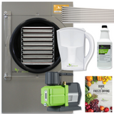 Harvest Right Large Pharmaceutical Pro Freeze Dryer with Premier Vacuum Pump and 8 Trays in Stainless Steel