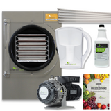 Harvest Right Small Pharmaceutical Pro Freeze Dryer with Oil Free Vacuum Pump and 5 Trays in Stainless Steel