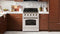 Hallman Classico Series 30" Dual Fuel Freestanding Range With Bronze Trim