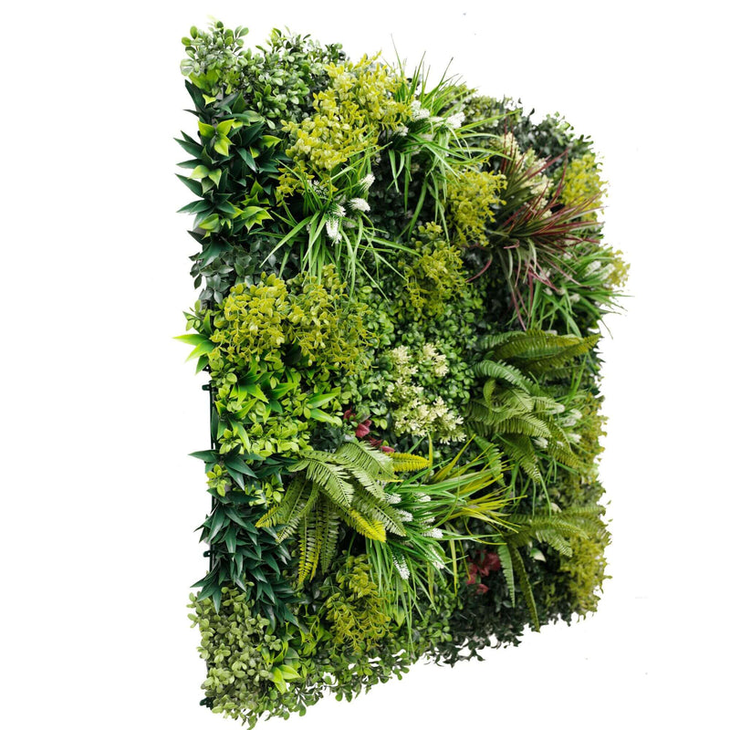 Designer Plants USA U-Luxury Lush Spring Artificial Vertical Wall 40x40 Commercial Grade