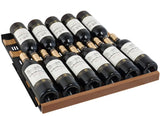 Allavino Reserva Series 119 Bottle 55" Tall Single Zone Right Hinge Stainless Steel Wine Refrigerator