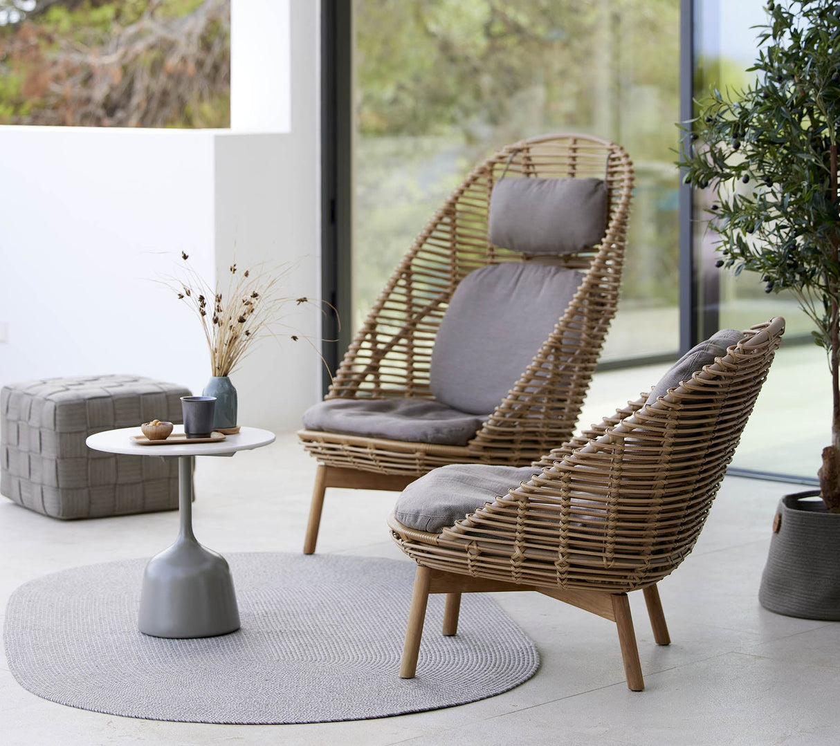 Hive Woven Lounge Chair