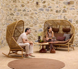 Hive Woven Rocking Chair