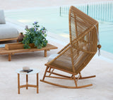 Hive Woven Rocking Chair