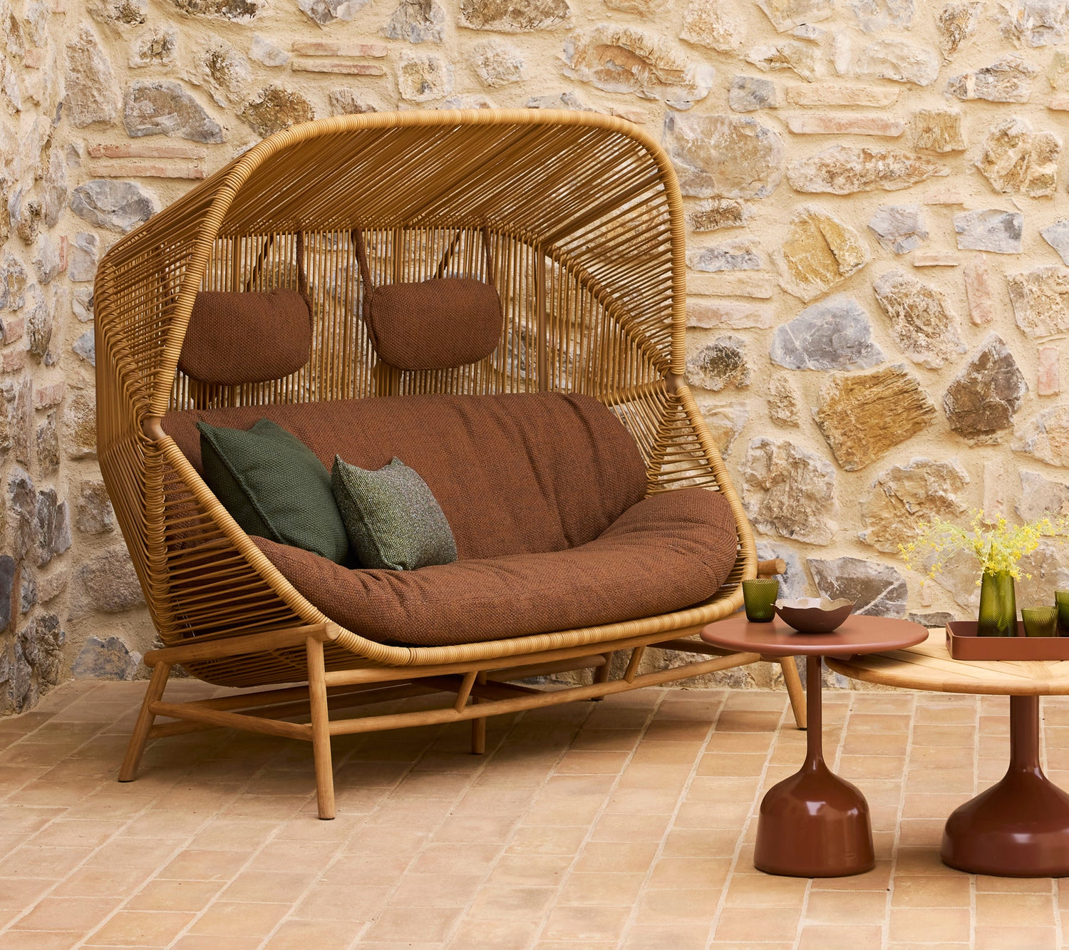 Hive Woven 2-Seater Sofa