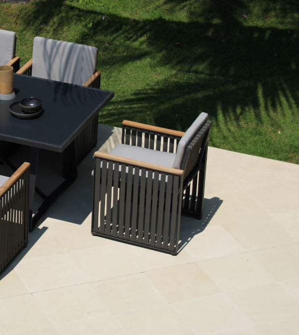 Skyline Design Horizon Dining Armchair with Sunbrella Cushion