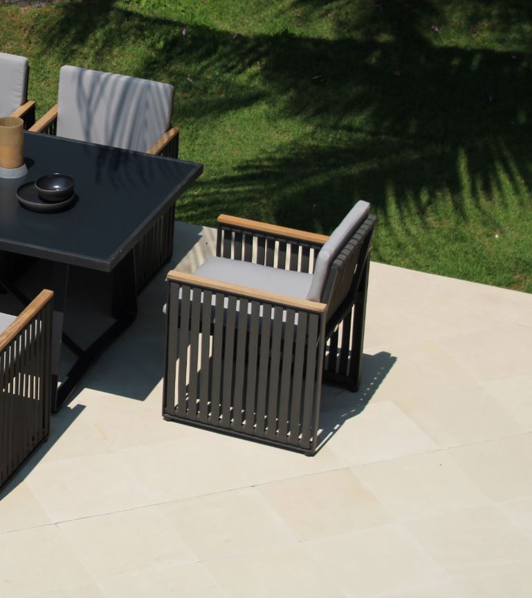 Skyline Design Horizon Dining Armchair with Sunbrella Cushion