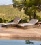 Skyline Design Horizon Chaise Lounger with Sunbrella Cushion