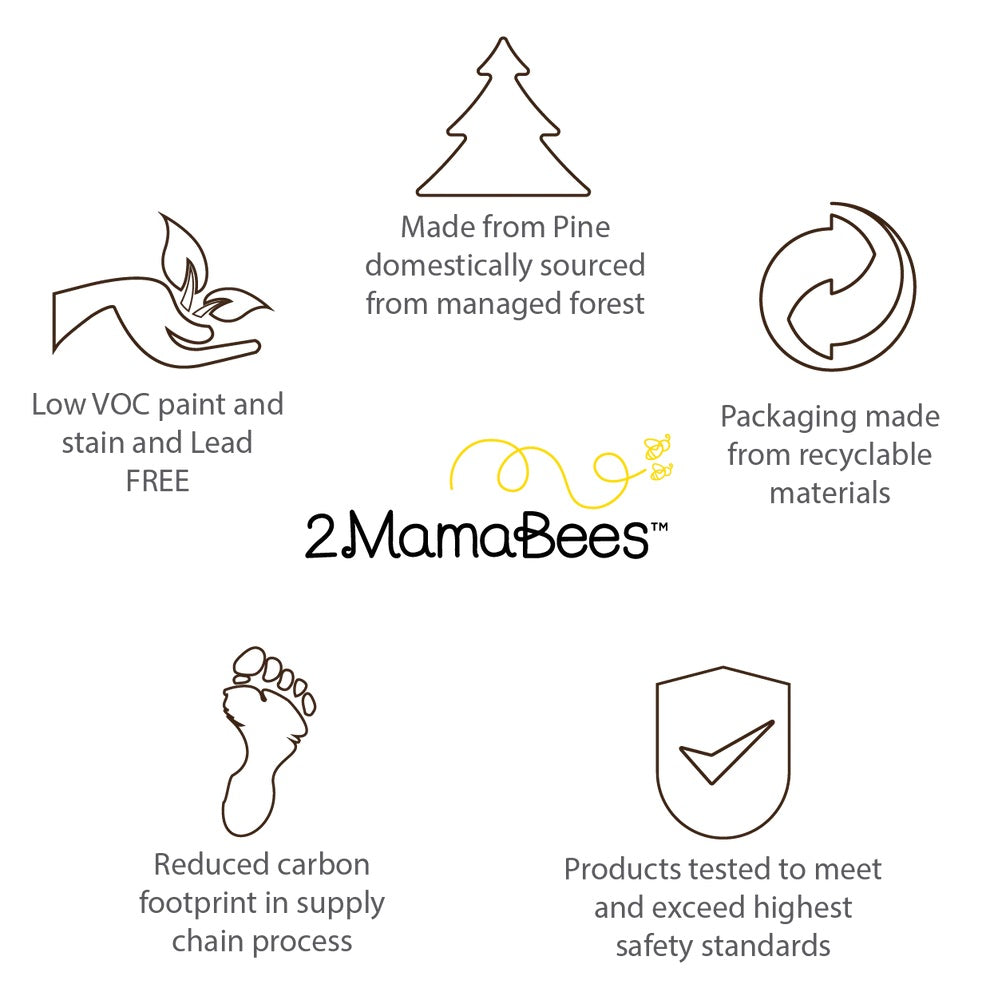 2MamaBees Ajure Playhouse Custom Color