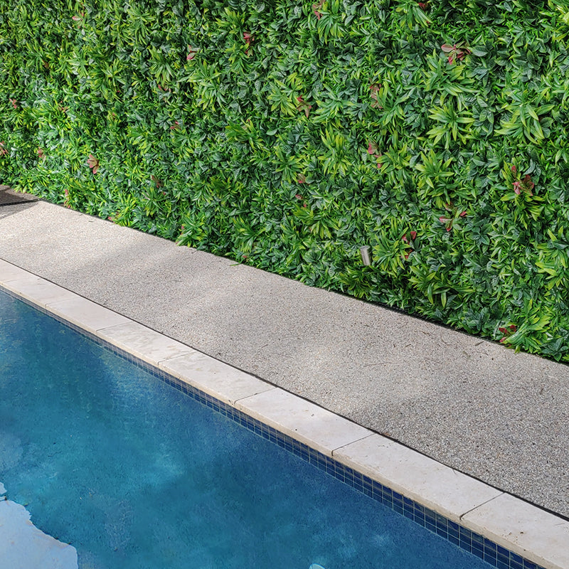 Designer Plants USA Luxury Green Meadows Artificial Vertical Garden 40x40 Commercial Grade
