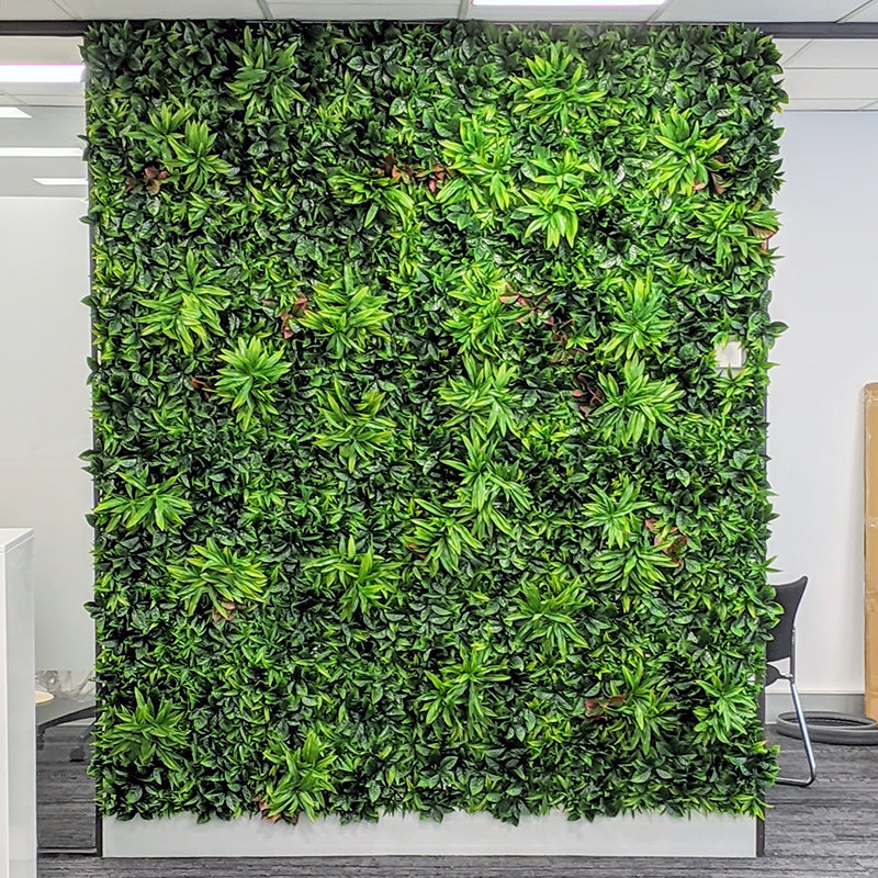 Designer Plants USA Luxury Green Meadows Artificial Vertical Garden 40x40 Commercial Grade