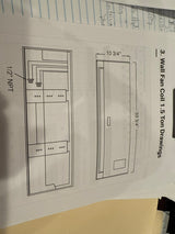 APOLLO Wall Fan Coil FCU / 3 Ton