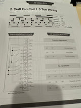 APOLLO Wall Fan Coil FCU / 3 Ton