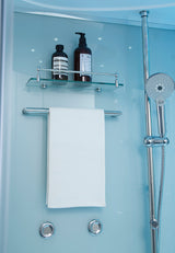 Maya Bath Platinum Comfort 55″ × 55″ × 88″ Walk-In Steam Shower