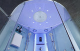 Maya Bath Platinum Comfort 55″ × 55″ × 88″ Walk-In Steam Shower