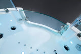 Maya Bath Platinum Comfort 55″ × 55″ × 88″ Walk-In Steam Shower