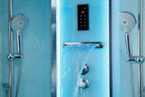 Maya Bath Platinum Comfort 55″ × 55″ × 88″ Walk-In Steam Shower