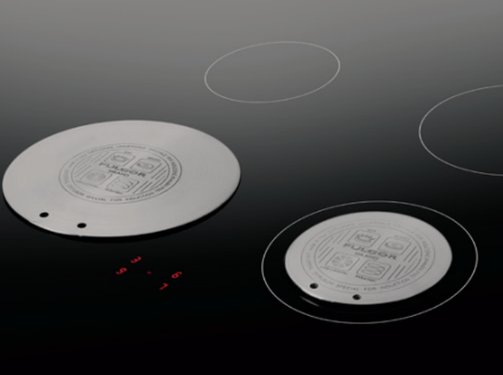 Fulgor Milano Cooktop Add-On Metal Plates in Stainless INDUKIT4