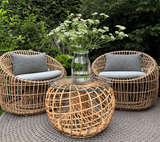 Nest Small Indoor Coffee Table Footstool 7320RU
