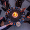 HearthArtSinn Volcano 12 Metal Rock Finish Stepped Gas Fire Pit