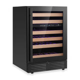 KingsBottle 24-Inch Under-Counter Dual Zone Wine Cooler with Low-E Glass Door