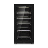 KingsBottle 389 Cans Capacity Upright Beverage Refrigerator With Low-E Glass Door