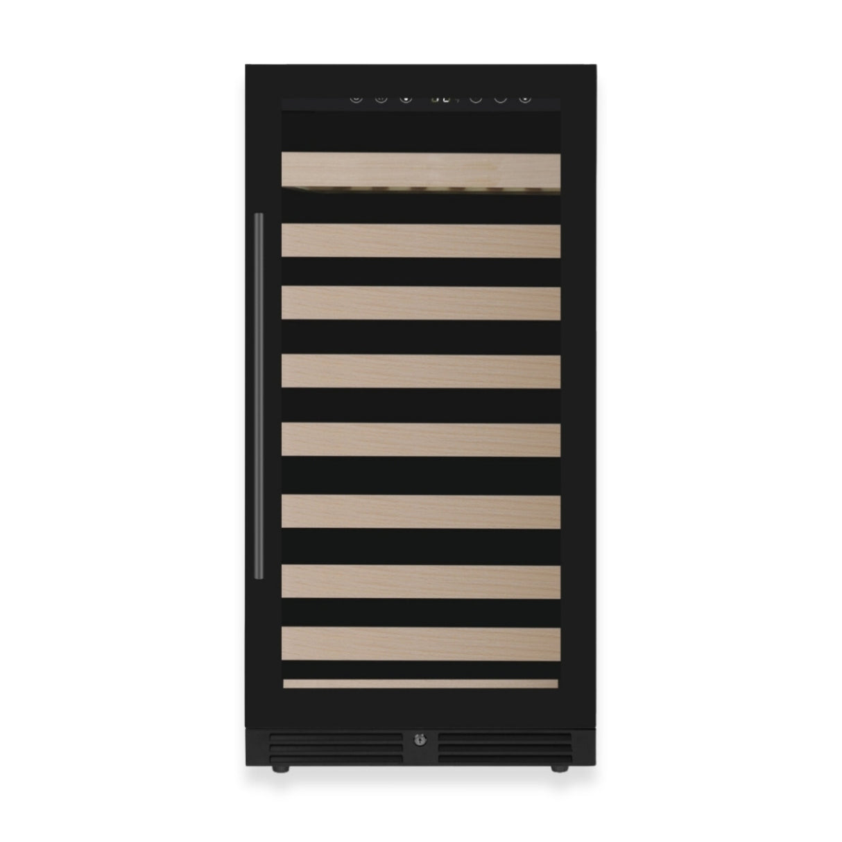 KingsBottle 47-Inch Height Single Zone Wine Cooler with Low-E Glass Door