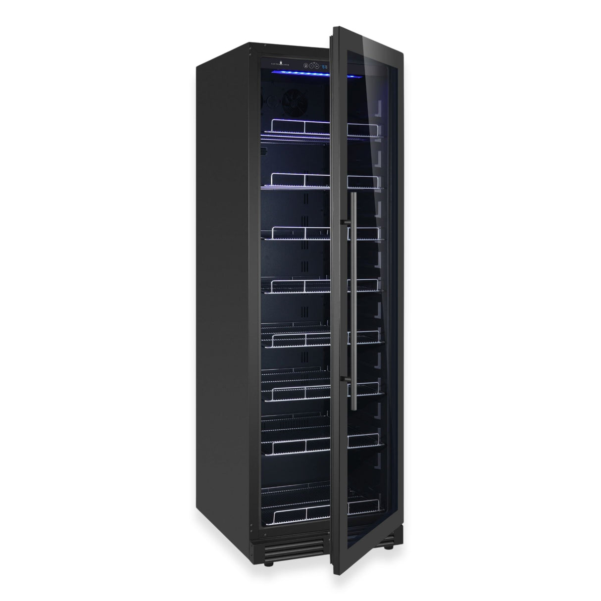 KingsBottle Large Beverage Refrigerator With Low-E Glass Door