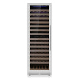 KingsBottle Tall Dual Zone Upright Wine Cooler | Low-E Glass & Silent Cooling