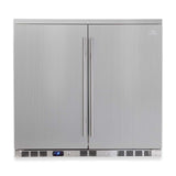 KingsBottle 36 Inch Outdoor Beverage Refrigerator 2 Door