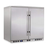 KingsBottle 36 Inch Outdoor Beverage Refrigerator 2 Door