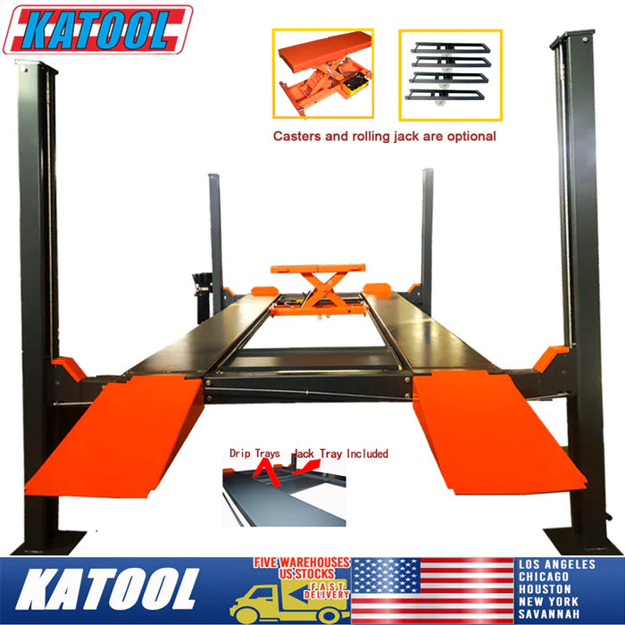 Katool 11000lbs 4-Post Vehicle Lift KT-4H110