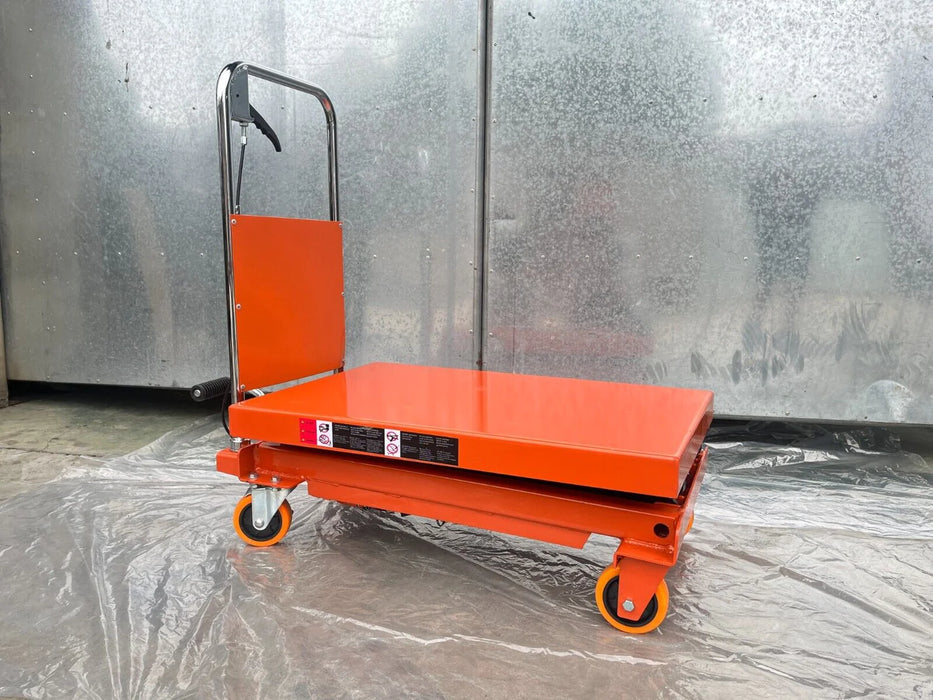 Katool Hydraulic Lift Table Cart 330lbs Manual Scissor Lift Table KT-CT330