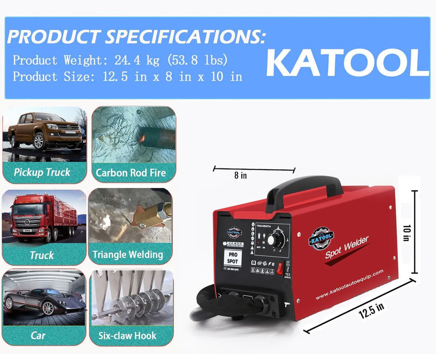 Katool Body Spot Welder Dent Puller Spot Welding Machine KT-90EPRO