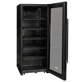 Allavino Contemporary 102 Bottle Single Zone Freestanding Wine Refrigerator with Black Glass Door KWR102S-1BGR