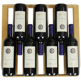 Allavino Cascina Series 43 Bottle Dual Zone Freestanding Wine Refrigerator Cooler with Stainless Steel Door Right Hinge KWR43D-2SR