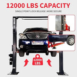 Katool 12,000 lbs 2 Post Lift KT‑AM120SD