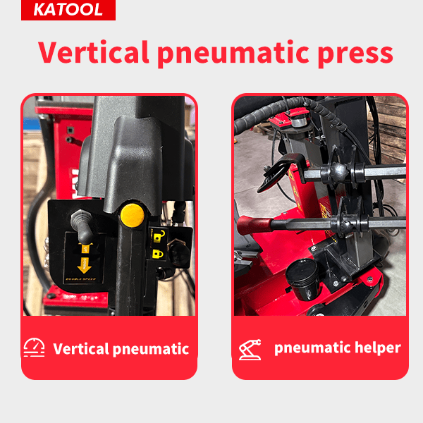 Katool Vertical Tire Press Changer Wheel Changer Machine KT‑T855