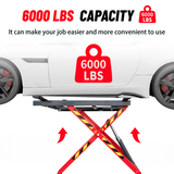Katool 6,600 lbs Portable Mid Rise Scissor Lift KT‑X66