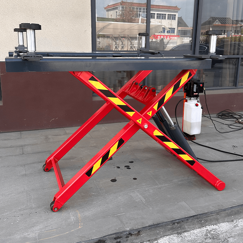 Katool 6,600 lbs Portable Mid Rise Scissor Lift KT‑X66