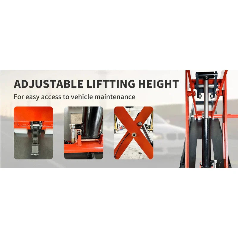 Katool 8,000 lbs Electric Mid Rise Scissor Lift KT‑X90E