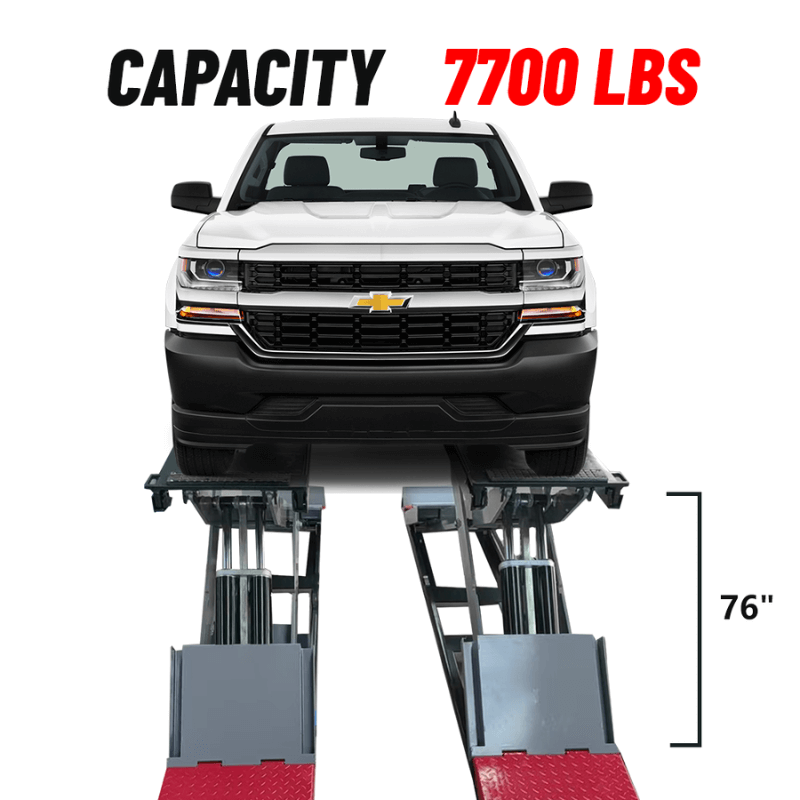Katool 7700 lbs 76″ Full‑Rise Scissor Lift KT‑X99