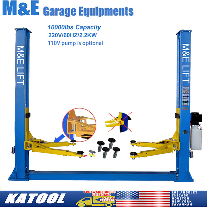Katool Two Post Vehicle Lift 10000lbs KT-H105