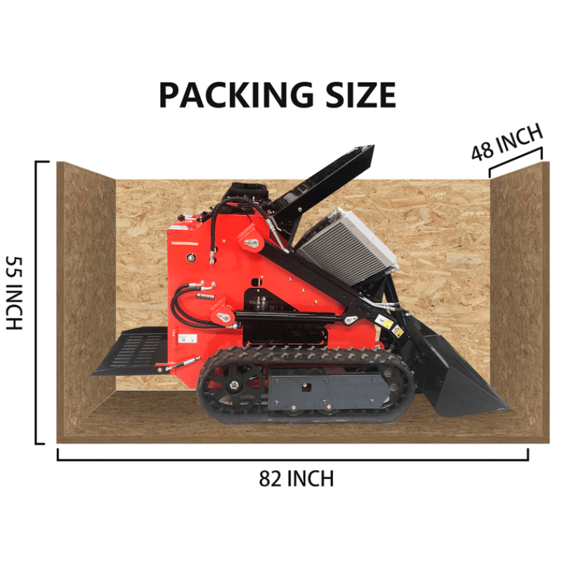 Katool Skid Loader Steer Track Loader w/ Belt KT‑SK26B
