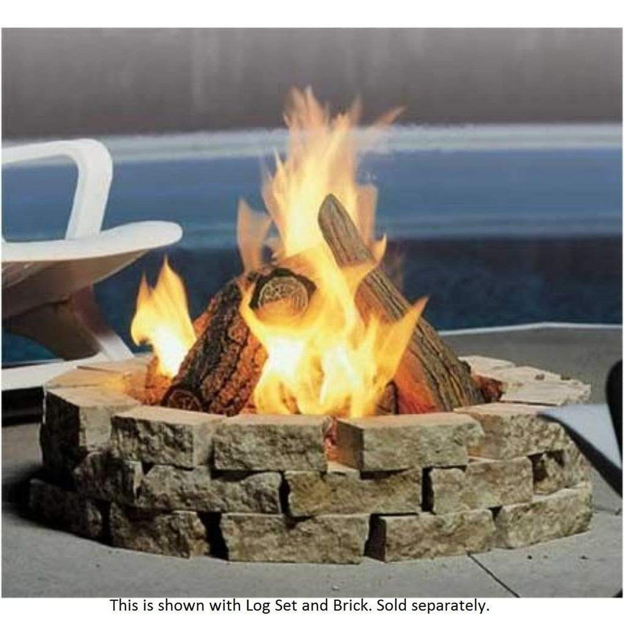 Kingsman FP2085 Series 20" Outdoor Round Fire Pit